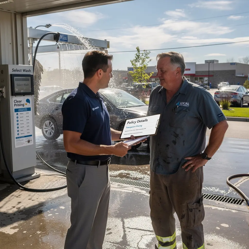 График, демонстрирующий прозрачные цены на страхование автомобилей.